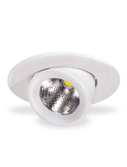 Somled 5W 6500K 450Lm Sıva Altı Cob Salyangoz Led Armatür(Hareketli)-Beyaz Işık