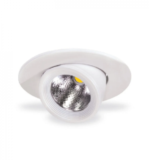 5W 6500K 450Lm Sıva Altı Cob Salyangoz Led Armatür(Hareketli)-Beyaz Işık