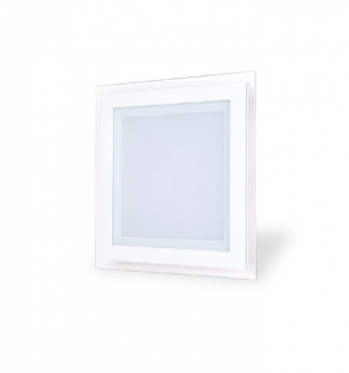 20W 6500K 1700Lm Sıva Altı Camlı Led Panel(KARE)-Beyaz Işık