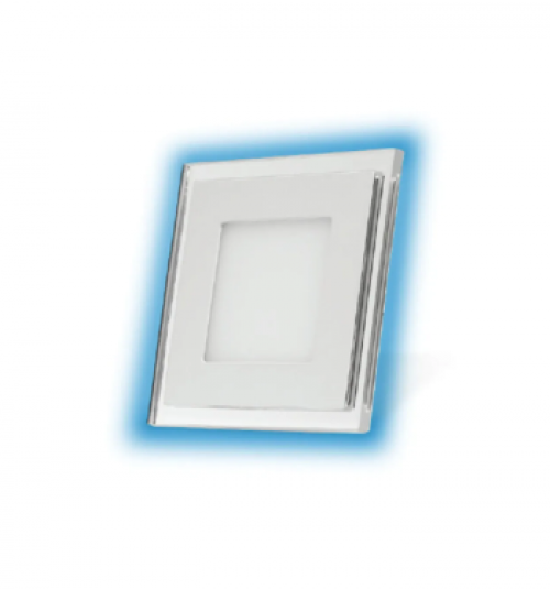 10W 3000K 850Lm Sıva Altı Camlı Led Panel(Kare)-Sarı Işık Kademeli Mavi Işık