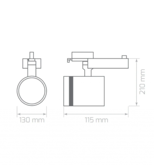 30W 6500K 2700Lm Ray Tipi Armatür