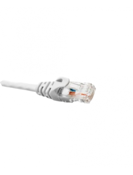 Amp Cat.5E Utp Patch Cord 0.5M Pvc White Kablo
